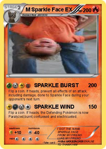 Pokemon M Sparkle Face EX