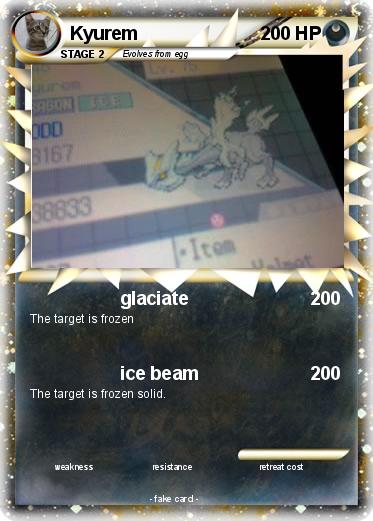 Pokemon Kyurem