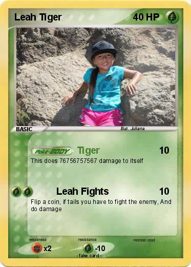 Pokemon Leah Tiger