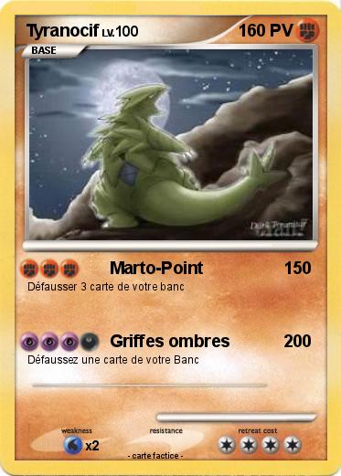Pokemon Tyranocif