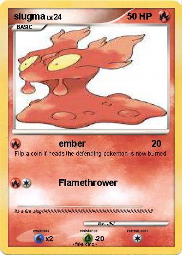 Pokemon slugma