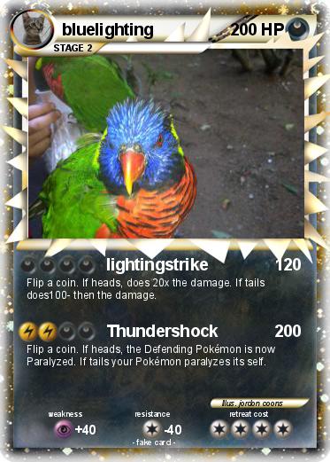 Pokemon bluelighting