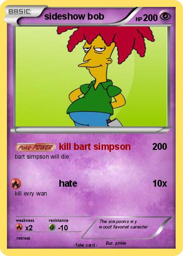 Pokemon sideshow bob