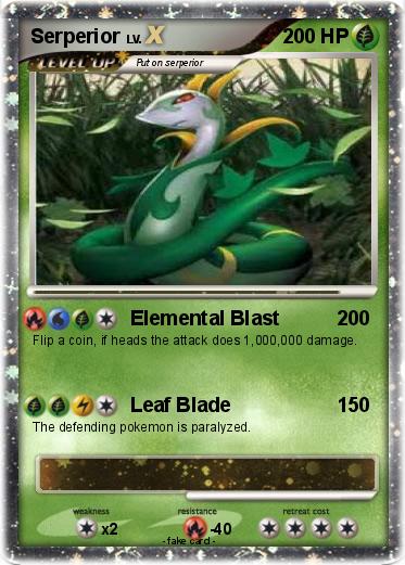 Pokemon Serperior