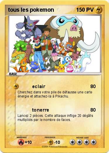 Pokemon tous les pokemon 