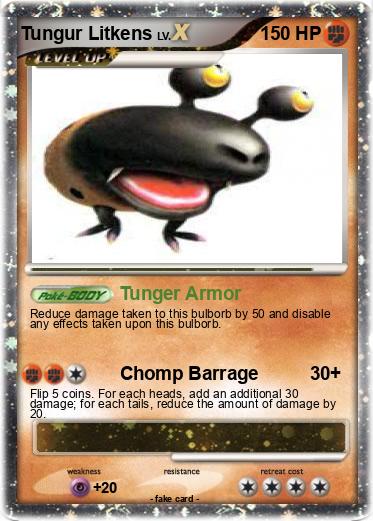 Pokemon Tungur Litkens