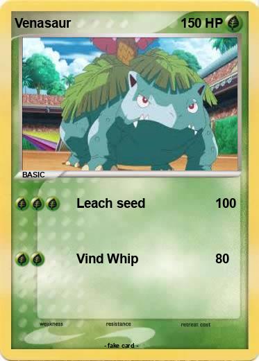 Pokemon Venasaur