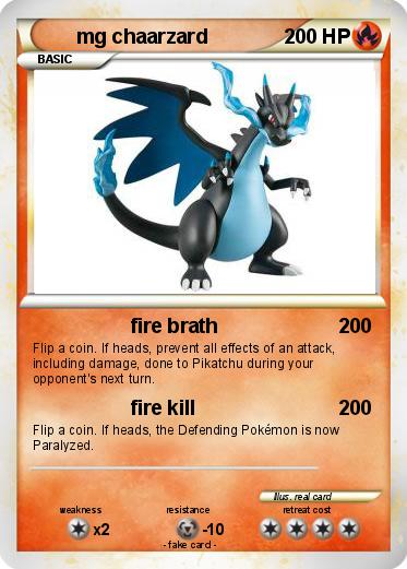 Pokemon mg chaarzard