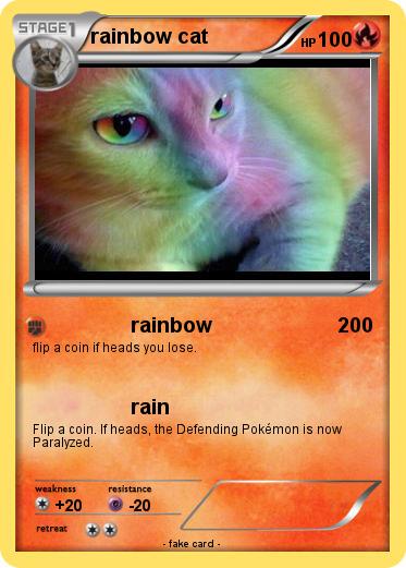 Pokemon rainbow cat