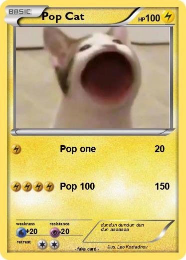 Pokemon Pop Cat
