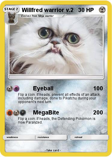 Pokemon Willfred warrior v.2
