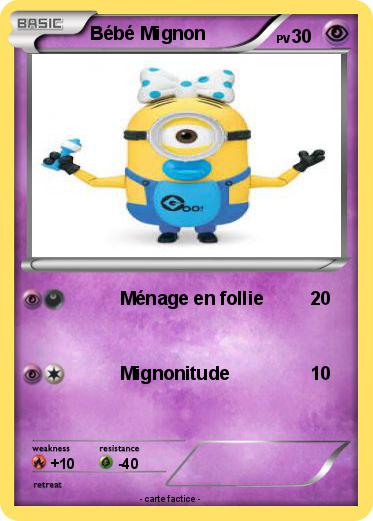 Pokemon Bébé Mignon