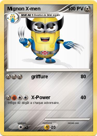 Pokemon Mignon X-men