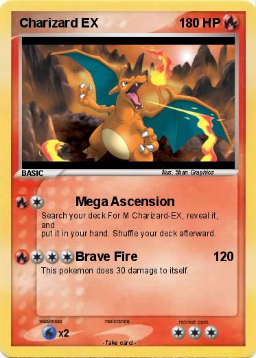 Pokemon Charizard EX