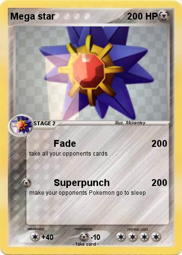 Pokemon Mega star