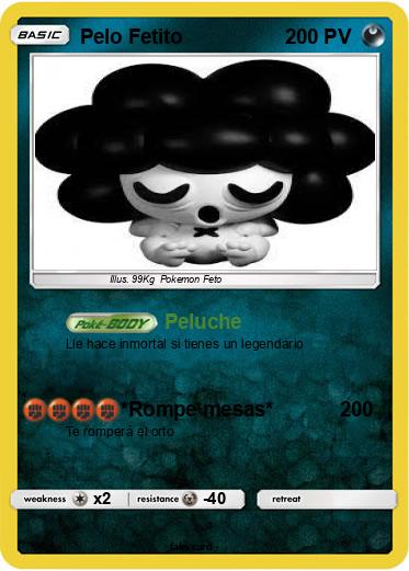 Pokemon Pelo Fetito