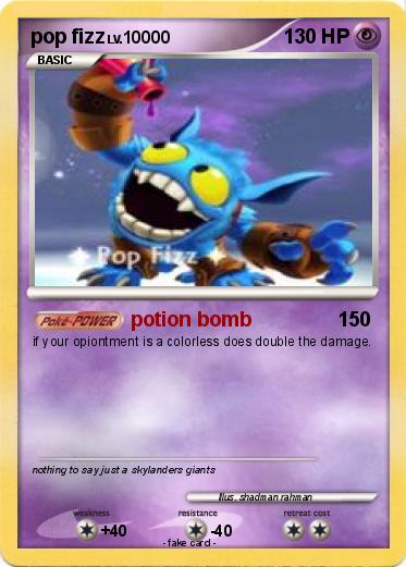 Pokemon pop fizz