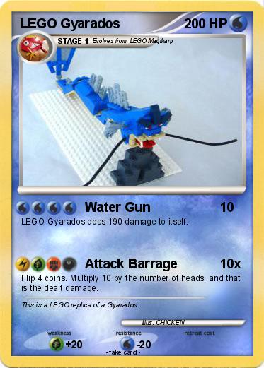 Pokemon LEGO Gyarados