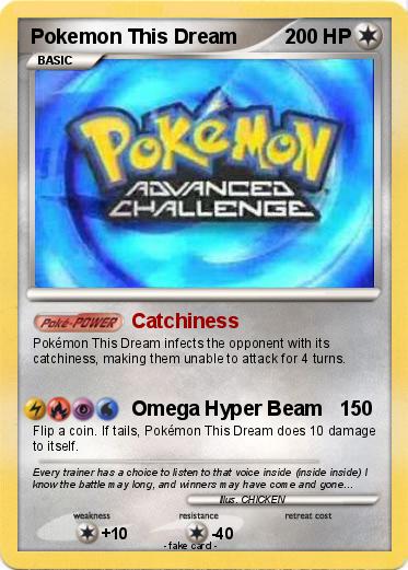 Pokemon Pokemon This Dream