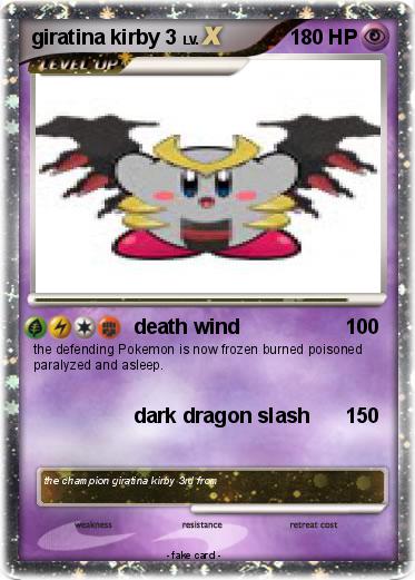 Pokemon giratina kirby 3