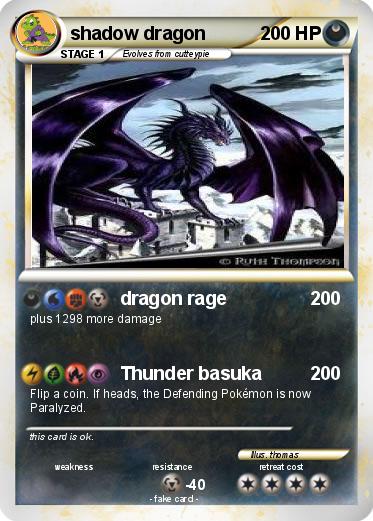 Pokemon shadow dragon
