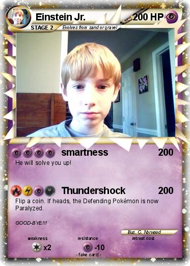 Pokemon Einstein Jr.