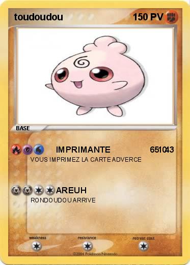 Pokemon toudoudou