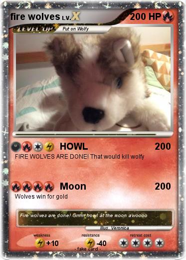 Pokemon fire wolves