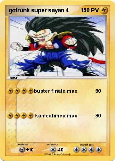 Pokemon gotrunk super sayan 4