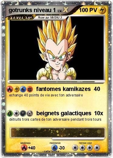 Pokemon gotrunks niveau 1