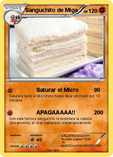 Pokemon Sanguchito de Miga