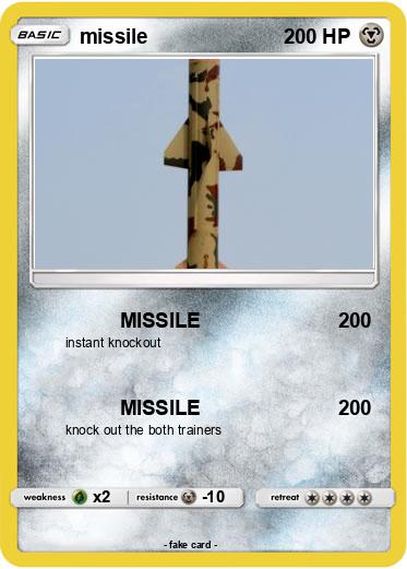 Pokemon missile