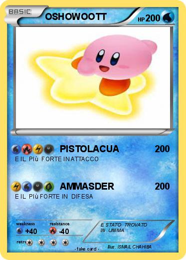 Pokemon OSHOWOOTT
