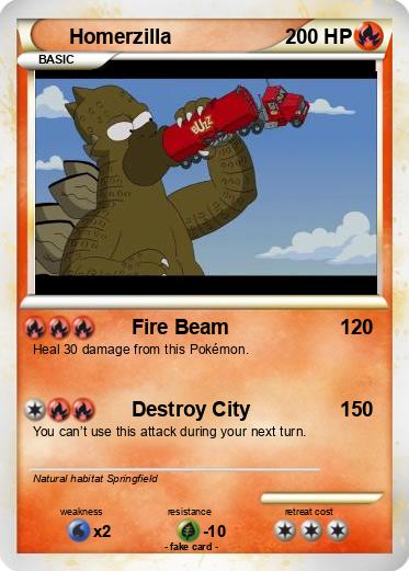 Pokemon Homerzilla