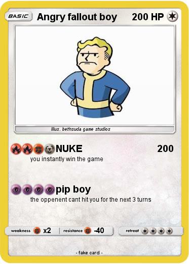 Pokemon Angry fallout boy