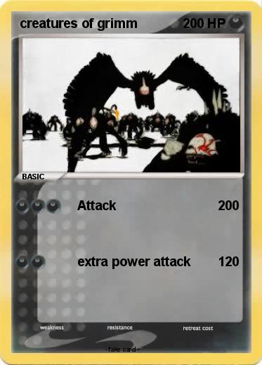 Pokemon creatures of grimm