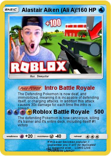 Pokemon Alastair Aiken (Ali A)!