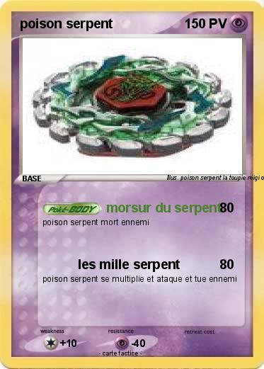 Pokemon poison serpent