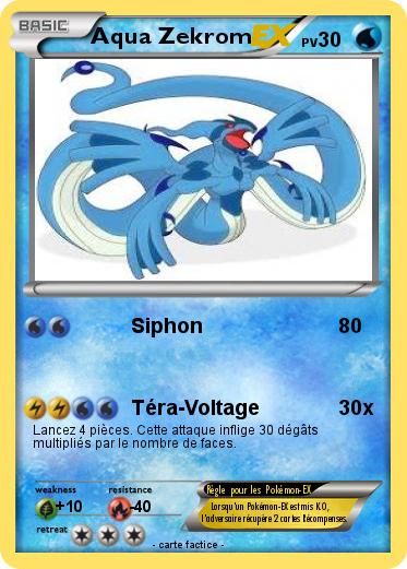 Pokemon Aqua Zekrom