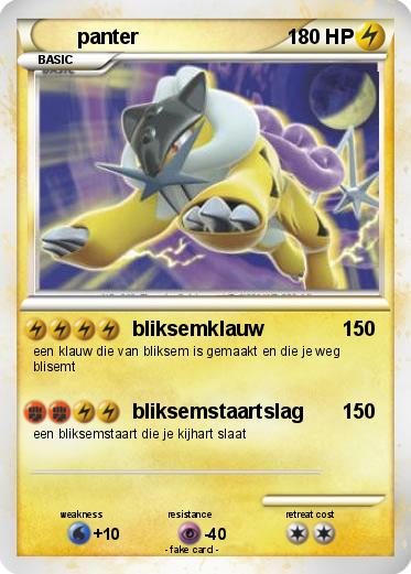 Pokemon panter