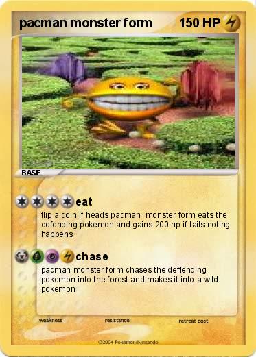 Pokemon pacman monster form 