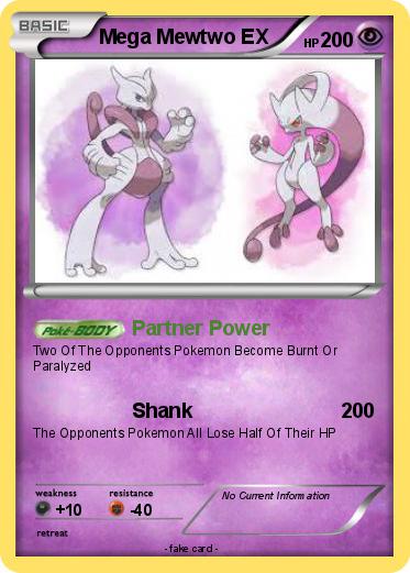 Pokemon Mega Mewtwo EX