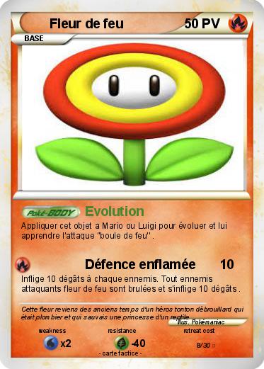 Pokemon Fleur de feu