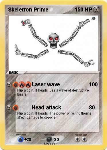 Pokemon Skeletron Prime