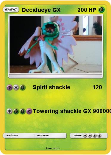 Pokemon Decidueye GX