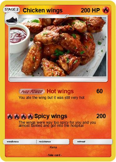Pokemon Chicken wings