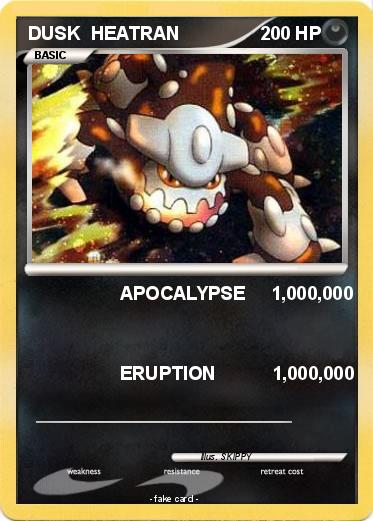 Pokemon DUSK  HEATRAN