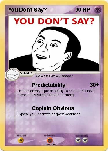 Pokemon You Don't Say?