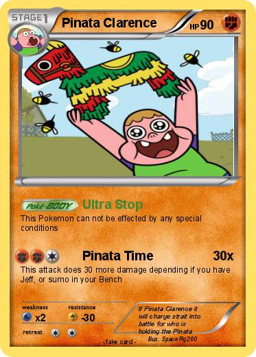 Pokemon Pinata Clarence