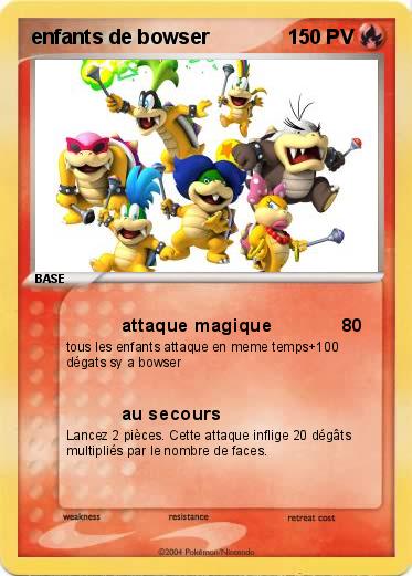 Pokemon enfants de bowser